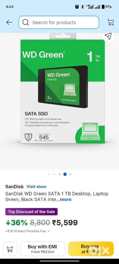 1 TB SSD HARDDISK