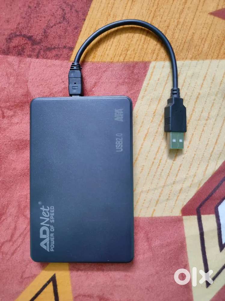 500 GB toshiba HDD portable with ADnet Casing - Condition 100% Working