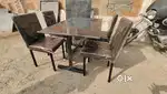 Hotel table chairs set / Cafe furniture / restaurant dining table