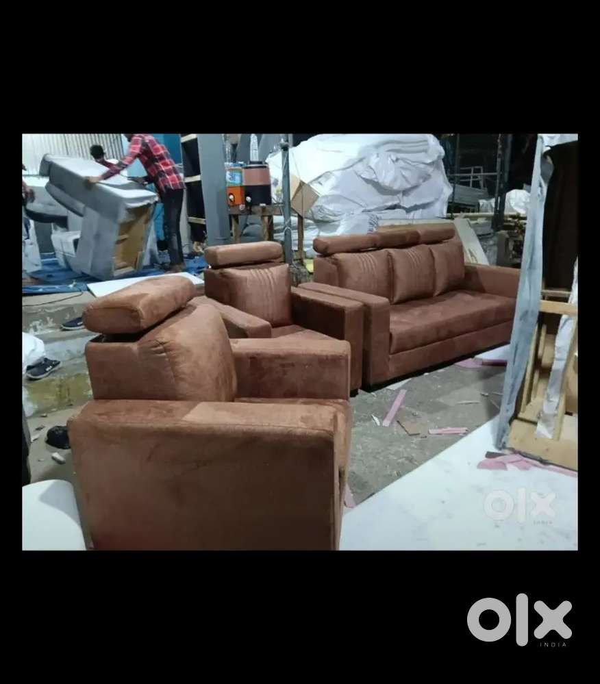 FIXED PILLOW AFFORDABLE PRICE 5 SEATER SOFA AVAILABLE IN N.Z FURNITURE