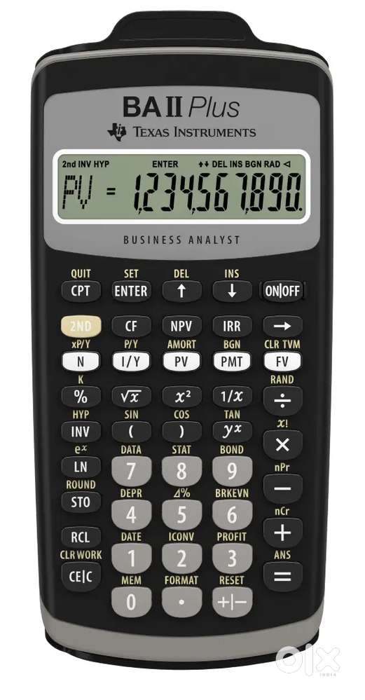 BA II Plus Calculator by Texas Instruments