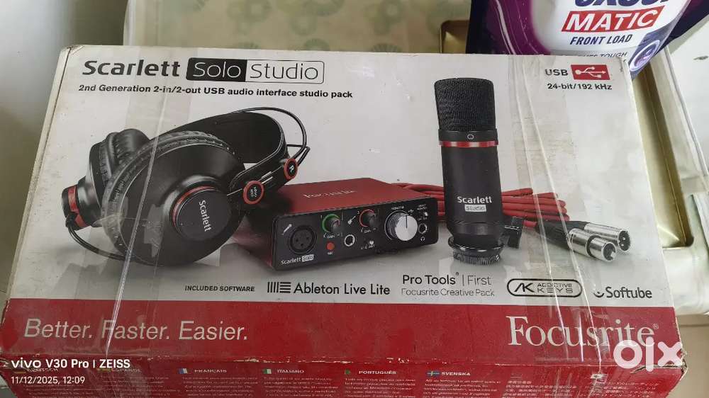 Focusrite scarlett solo studio