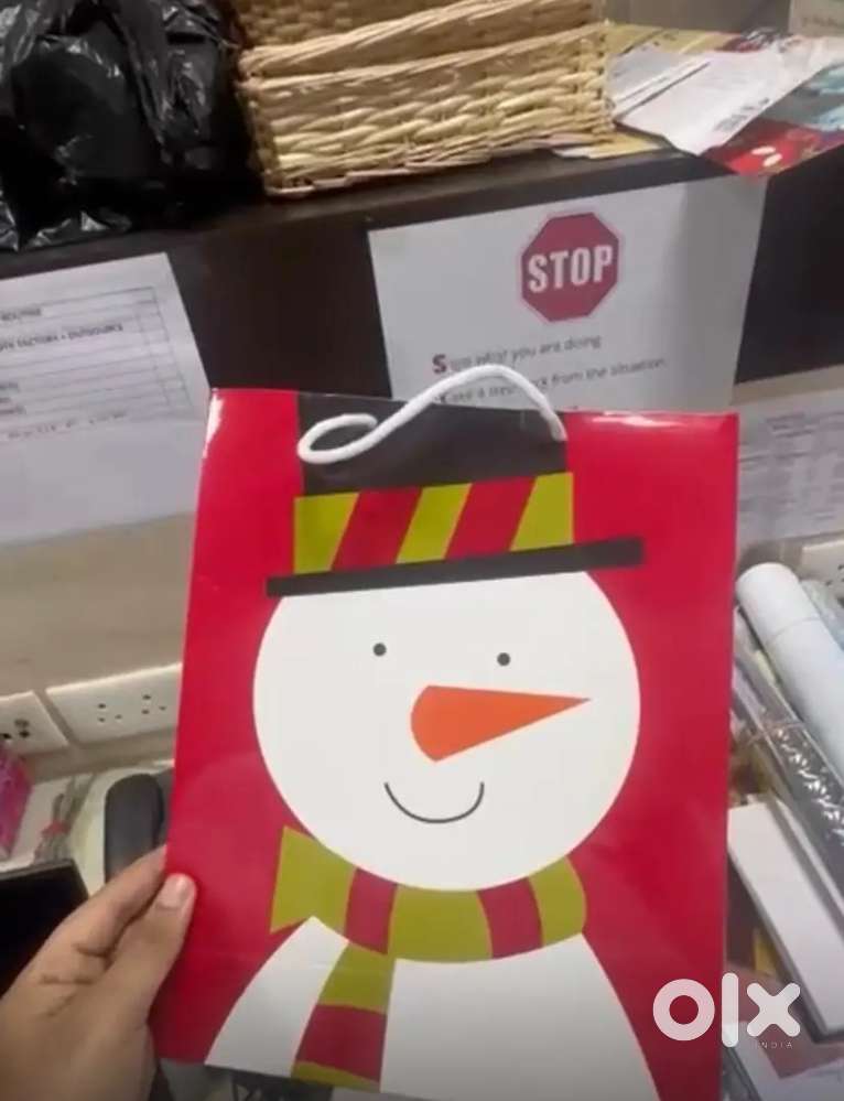X-Mas Printed Gift Bags