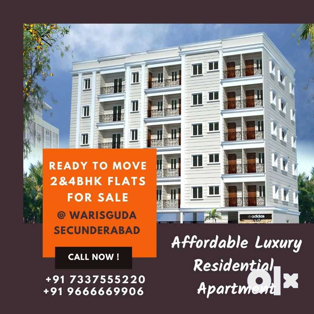 Ready to Move 2&4BHK - Bank Loan Approved - Ghmc Approved 1st Floor