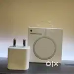 Original iPhone magsafe wireless charger and 20W adaptor with box