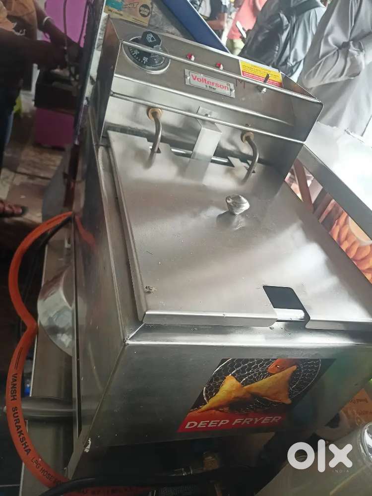 Electric fryer 2 in one