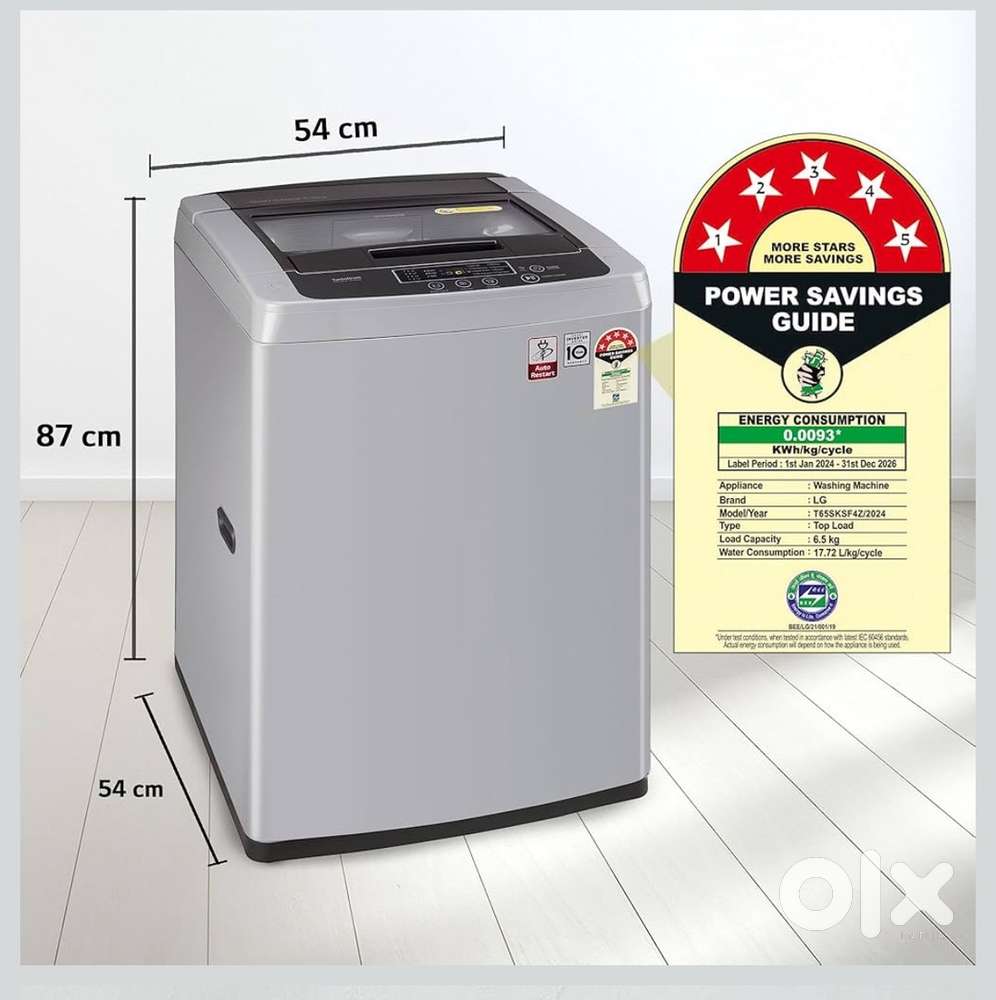 LG top load washing machine