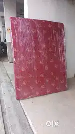 Two beds with matters