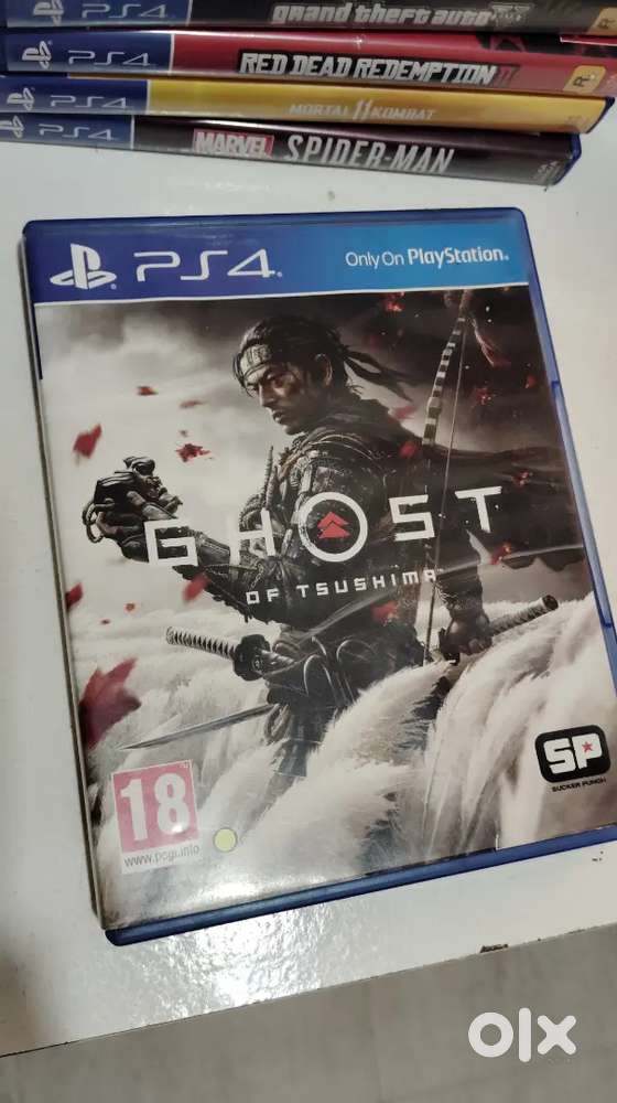 PS4 Blockbuster Game Bundle Horizon RDR2 God of War Ghost of Tsushima