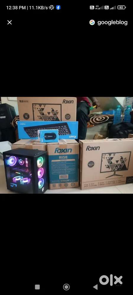 New box pack computer full setup