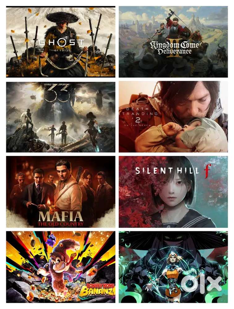 Nintendo Switch 1&2&PS4&5 Games Wukong,Pokémon,Mario,Yotei,SilentHillF