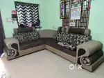 L shaped sofa
