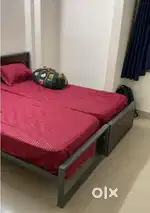 2bhk fully furnished flat given on daily basis