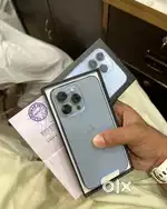 Get iphone 13 pro 256 gb very less used old iphone model.