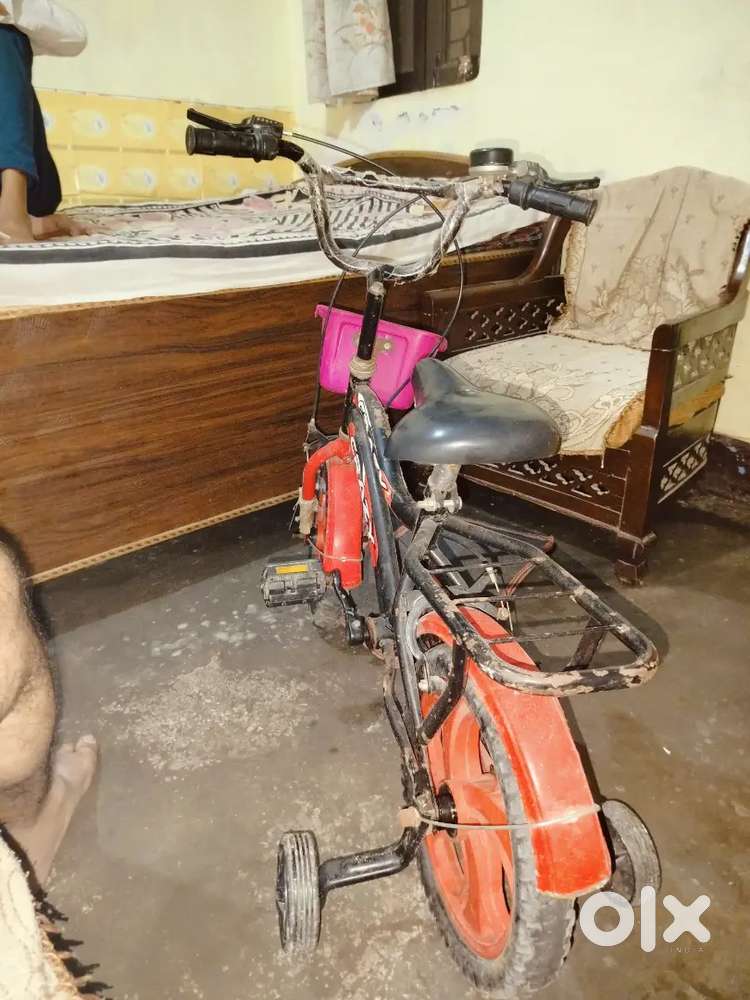 CRAZY RIDES 14T SEAGREEN BICYCLE FOR 3-5 YEARS KIDS