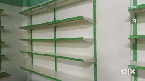Stationary rack medical rack pharmacy rack iron rack