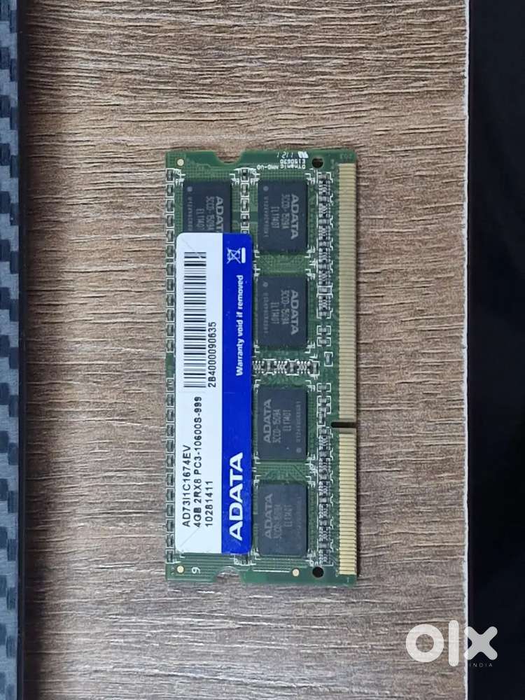 ADATA 4GB Laptop RAM – DDR3