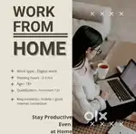 Work from home, online work