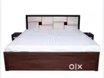 Bed pe flat 20% off buy new double bed with box -6500/-EMI on bajaj
