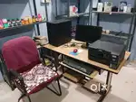 Complete computer set with printer