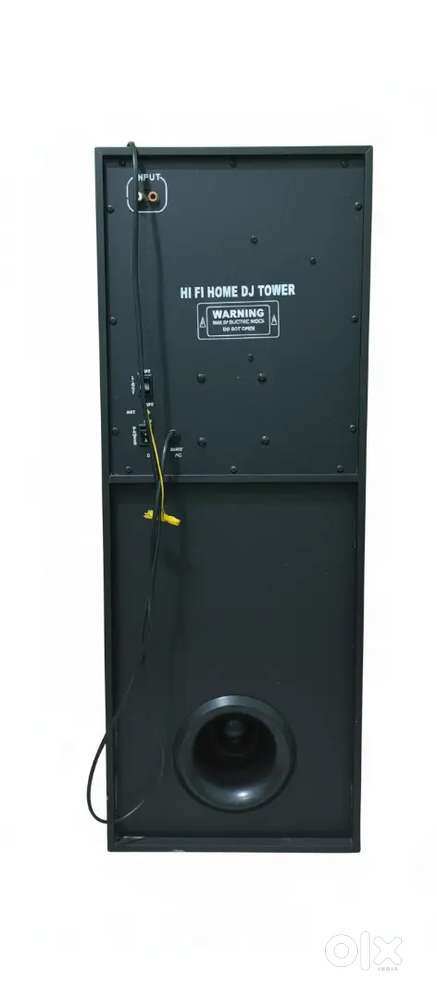 NANO DJ Tower Speaker  Heavy Bass  Bluetooth / USB / AUX / FM