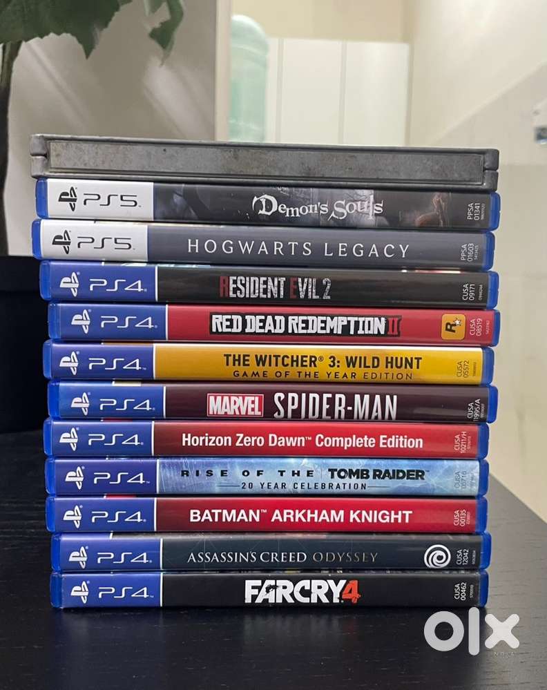 PS5 and PS4 Games Multiple Games Sold Only