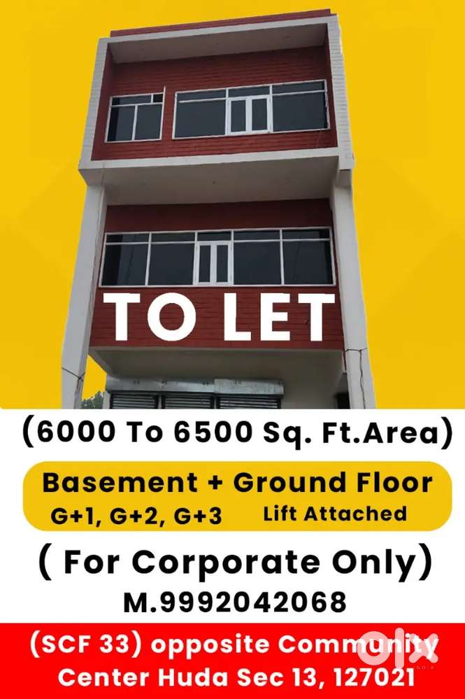 Commercial building for rent