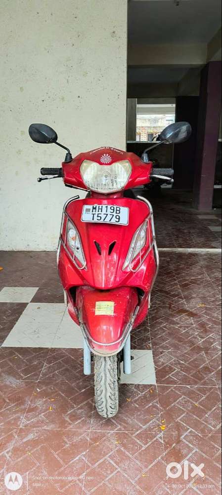 Red bike in good condition