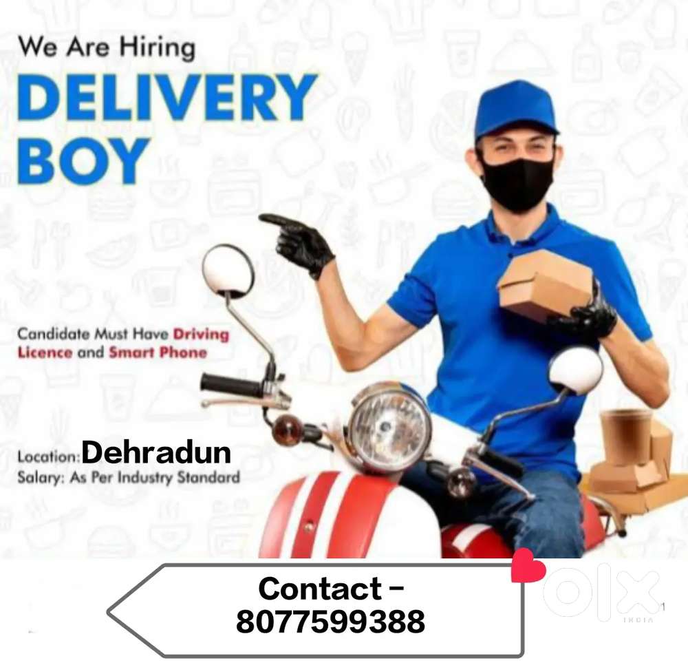 Delivery boy required for Groceries