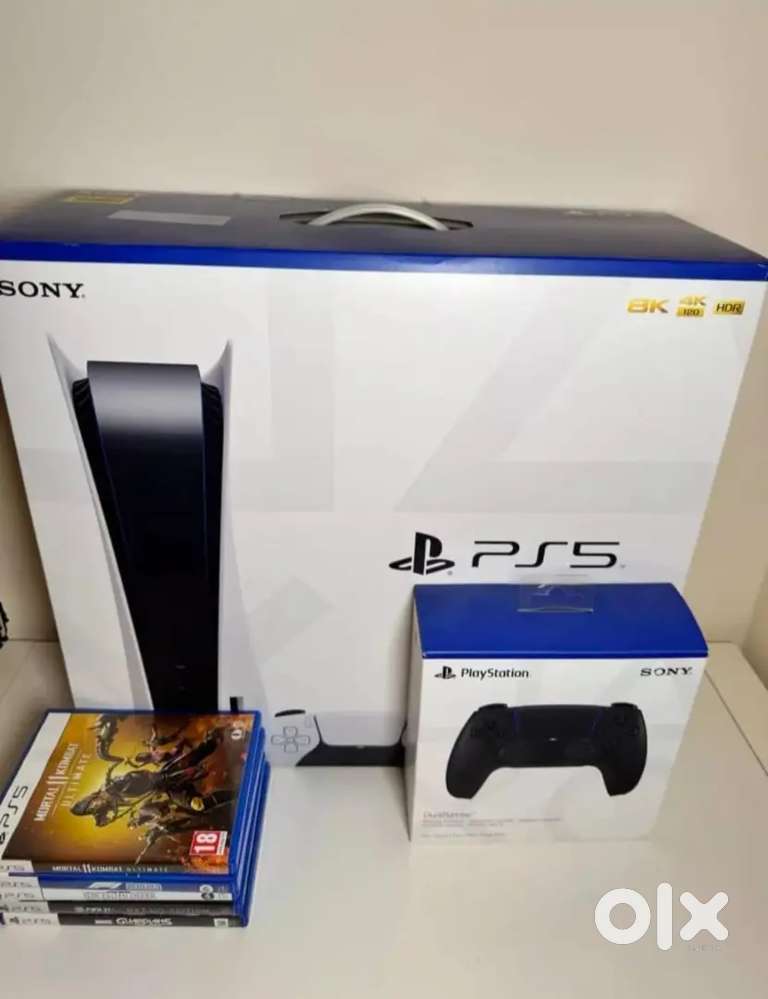 Sony PlayStation 5 Disc+ controller + 5 games (825GB)