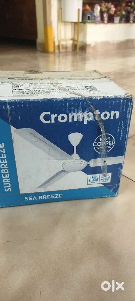 Fan crompton and samsung mobile phone very good nice both are availabl