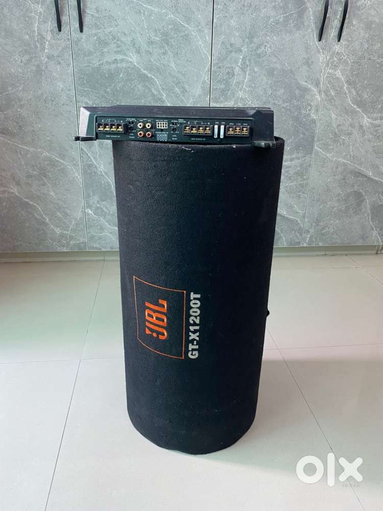 JBL GT-X1200T Bass Tube & SONY Xplod 1000W 4-channel Amplifier