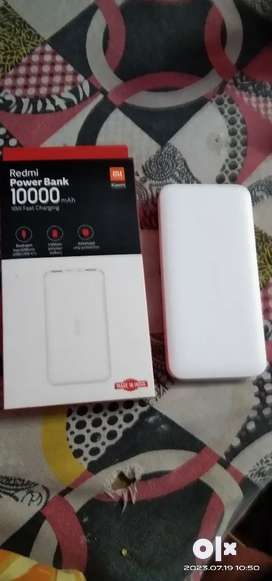 Brand new Redmi 10000 mah power bank 10w fast charging