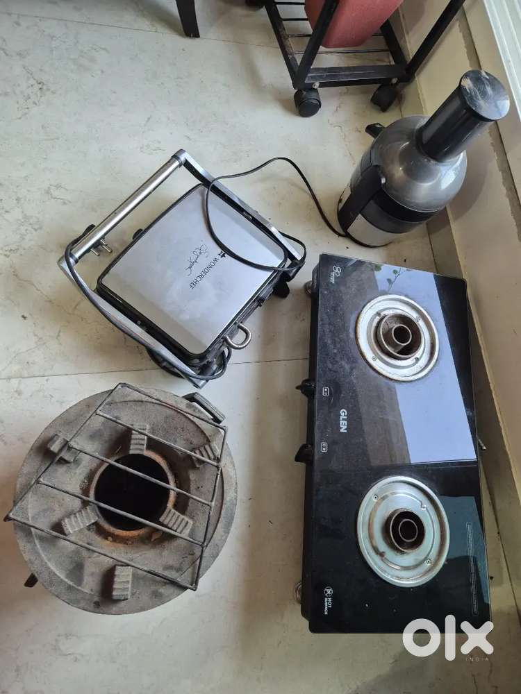 Shegadi, gas,toster  juicer
