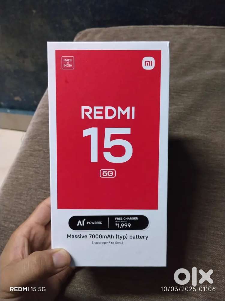 Redmi 15 5g 8/RAM 256GB
