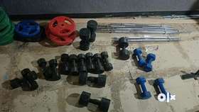 DUMBBELL,Rods and plates For home gymAll New for sell can select and buy