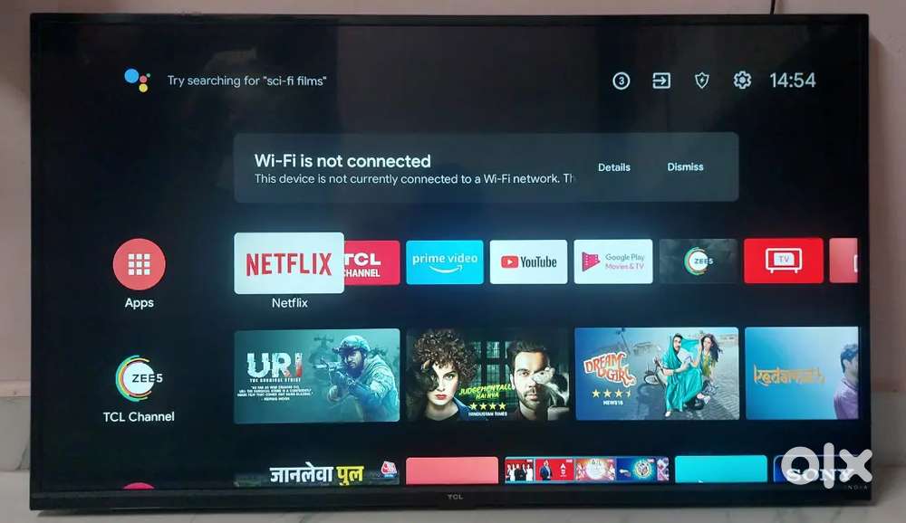 TCL 43inch 4k Android Tv