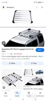 Luggage roof for wagonar