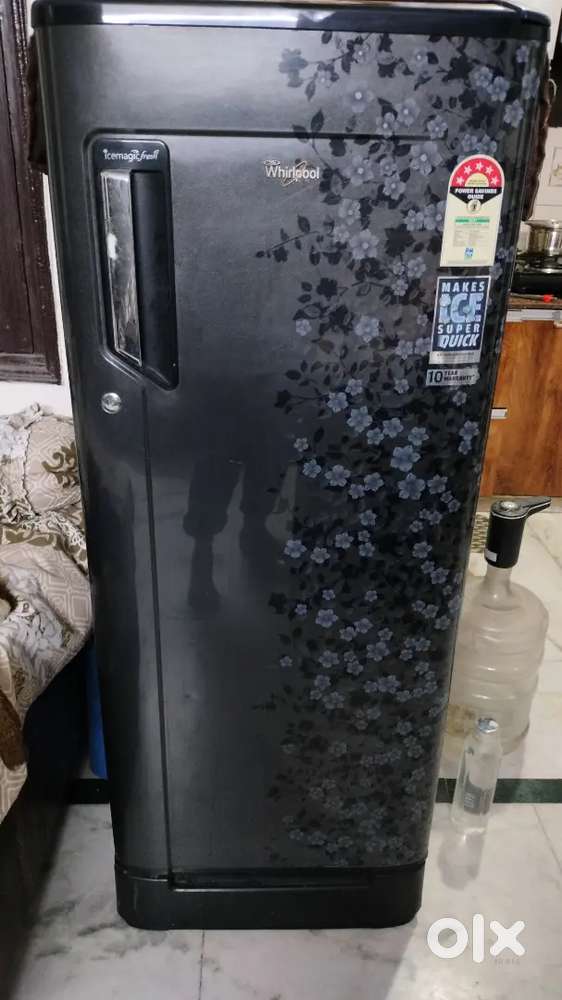 Whirlpool 245 liter single door fridge with excellent condition