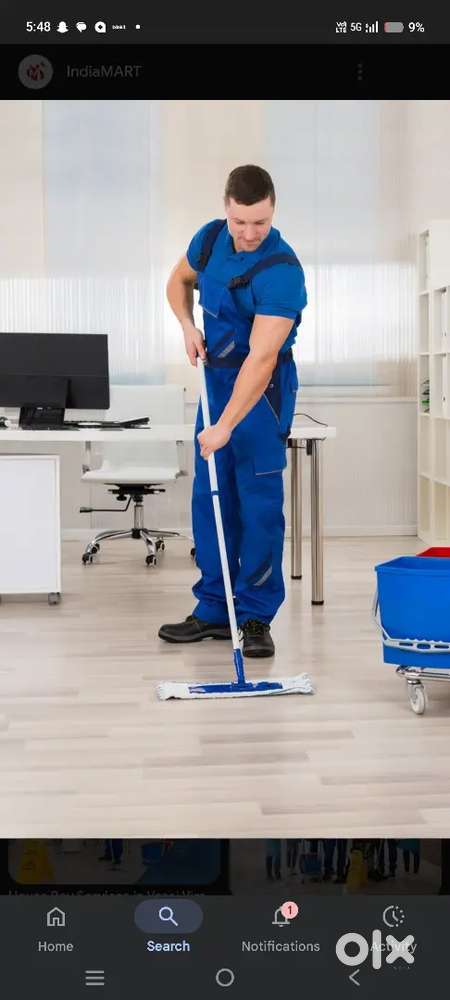 Housekeeping boy from Northeast