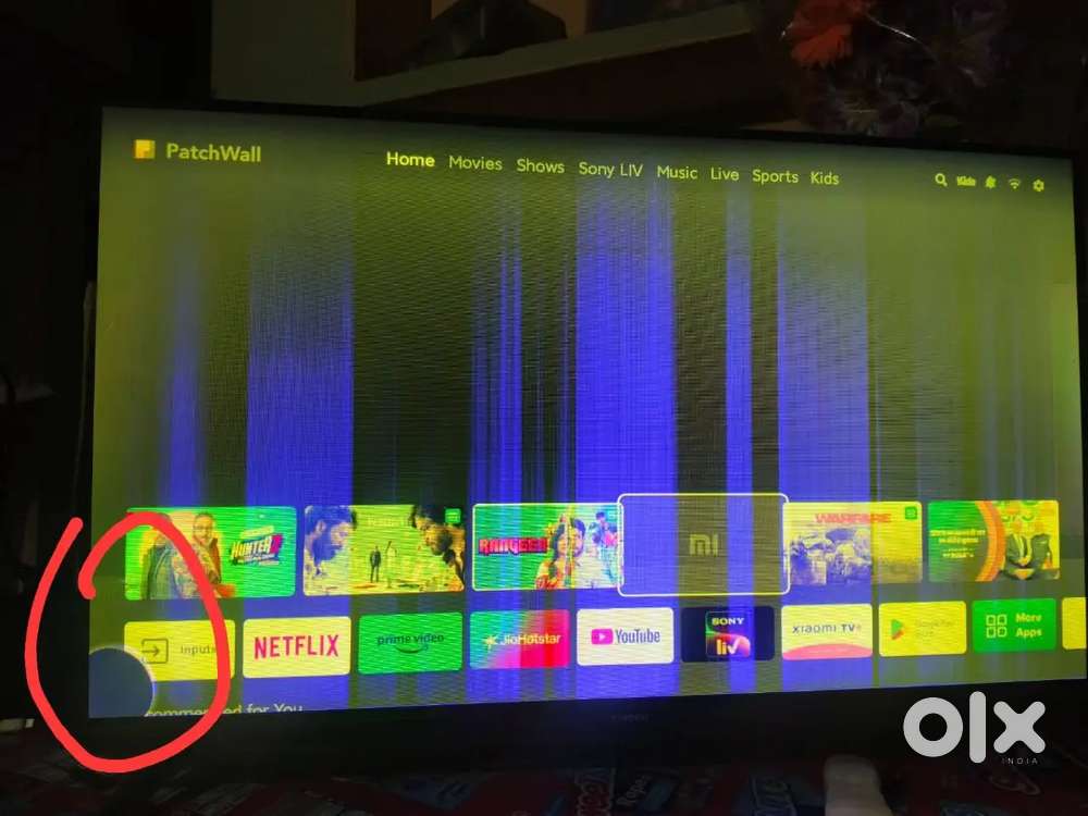 Xiaomi smart tv 5a display problem