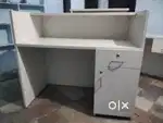 Reception table for office hospital etc