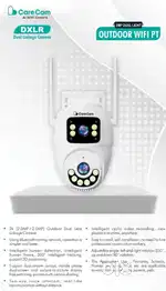 2MP 1080P 4 CCTV Camera with audio inbuilt