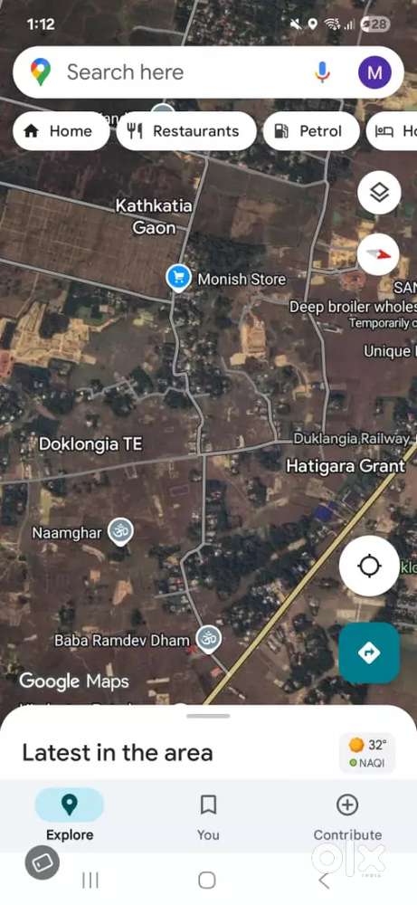 Land for sale in mariani  deka gaon
