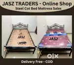 Steel Cot Bed Mattress Sales - Free Delivery - Quality nice
