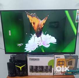 OFFER SALE BUY 43 INCHES SMART ANDROID LEDTV WITH 5 ITEMS ABSOLUTELY