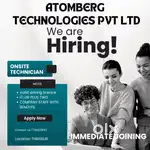 Atomberg bldc fan Onsite technician