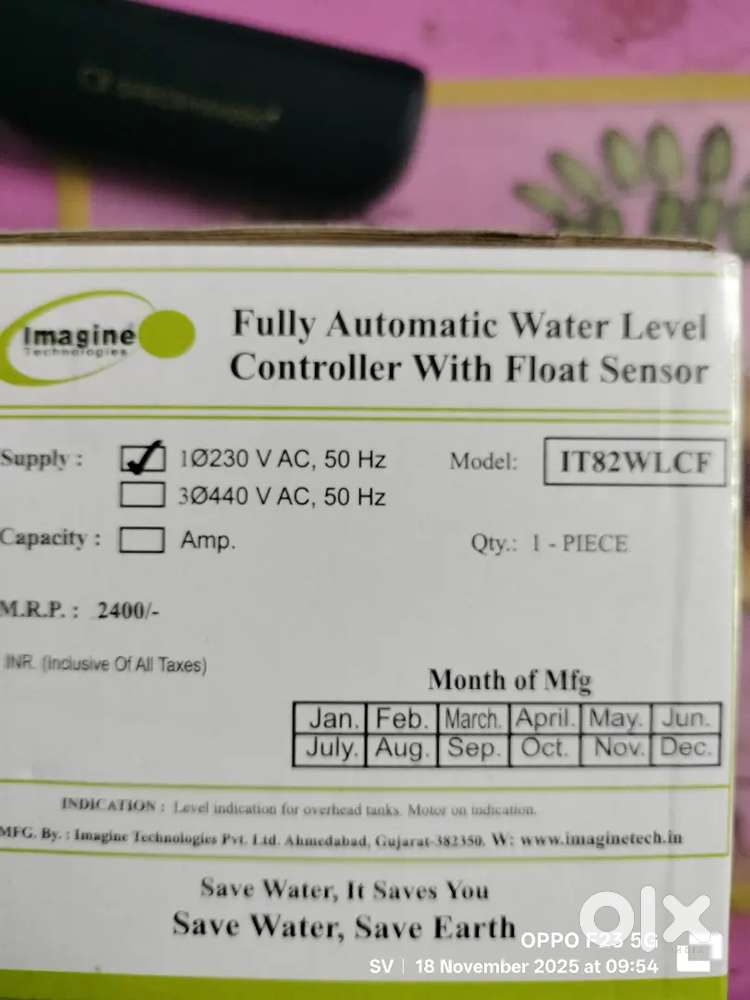Imagine Technologies Microcontroller for Automatic Water pump on/off