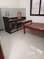 single furnished room attached kitchen and bathroom for single person