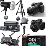 Camera live and  rents , editings